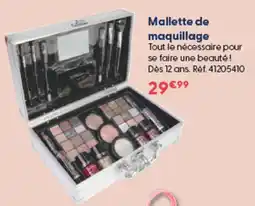 La Grande Récré Mallette de maquillage offre