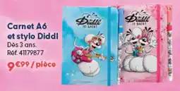 La Grande Récré Diddl Carnet A6 et stylo offre