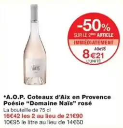Monop' Domaine Naïs offre
