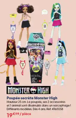La Grande Récré Monster High Poupée secrète Monster High offre