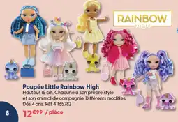 La Grande Récré Poupée Little Rainbow High offre