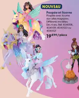 La Grande Récré Poupée et licorne offre