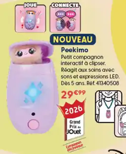 La Grande Récré Peekimo offre