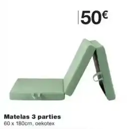 Monop' Matelas 3 parties offre