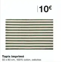 Monop' Tapis imprimé offre