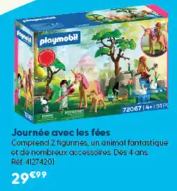 La Grande Récré Playmobil Journée avec les fées offre