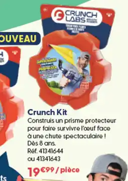 La Grande Récré CRUNCH LABS Crunch Kit offre