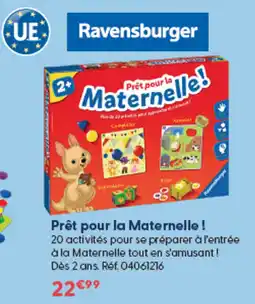 La Grande Récré Ravensburger Prêt pour la Maternelle! offre