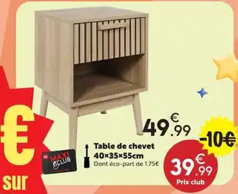 Table de chevet