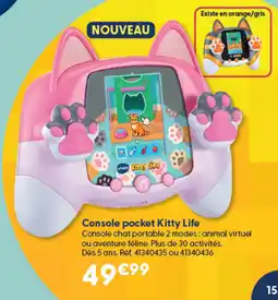 La Grande Récré Vtech Console pocket Kitty Life offre