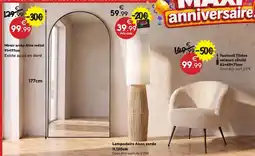 Maxi Bazar Miroir arche Alice métal offre