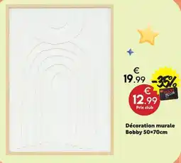 Maxi Bazar Bobby Décoration murale offre