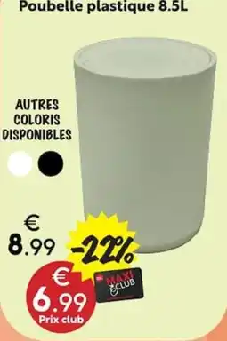 Maxi Bazar Poubelle plastique offre