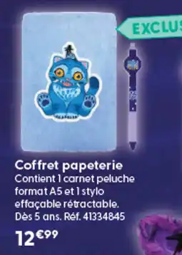 La Grande Récré Coffret papeterie offre