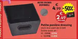 Maxi Bazar Petite panière dressing offre