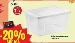 Maxi Bazar Linea Boite de rangement offre