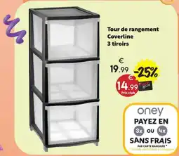 Maxi Bazar Coverline Tour de rangement offre