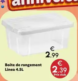 Maxi Bazar Linea Boite de rangement offre