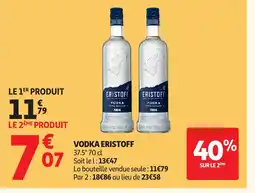 Auchan ERISTOFF Vodka offre
