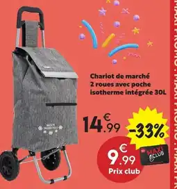 Maxi Bazar POCHETTE Chariot de marché offre