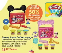 La Grande Récré Play-Doh Disney Junior Coffret voyage offre