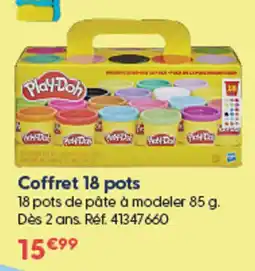 La Grande Récré Play-Doh Coffret 18 pots offre