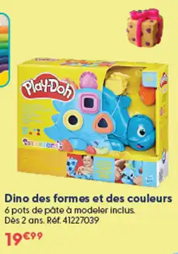 La Grande Récré Play-Doh Dino des formes et des couleurs offre