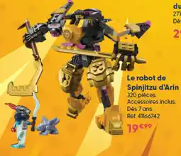 La Grande Récré LEGO Spinjitzu d'Arin offre