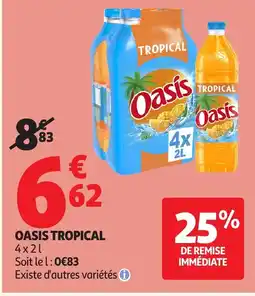 Auchan OASIS Tropical offre