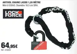 Autobacs LOCK FORCE ANTIVOL CHAINE LASSO offre
