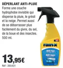 Autobacs Rain-X Déperlant Anti-Pluie offre