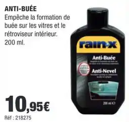 Autobacs rain-x Anti-Buée offre