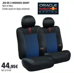 Autobacs Oracle Red Bull Racing Housses de siège offre