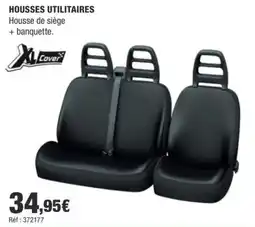 Autobacs XL Cover Housse de siège + banquette offre