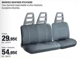 Autobacs HOUSSES SKIATHOS UTILITAIRE offre