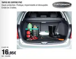 Autobacs CUSTOMAGIC Tapis de coffre PVC offre