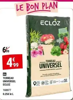 Gamm vert ECLOZ TERREAU UNIVERSSEL offre