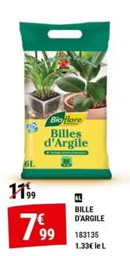 Gamm vert Bioflore Billes d'Argile offre