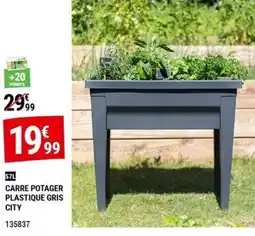 Gamm vert CITY CARRE POTAGER offre