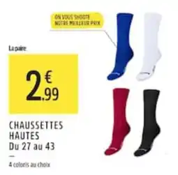 Intersport CHAUSSETTES HAUTES offre