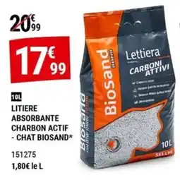 Gamm vert Biosand Lettiera offre