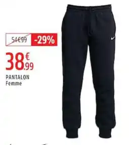 Intersport Nike Pantalon Femme offre