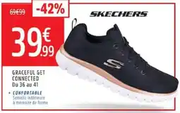 Intersport SKECHERS GRACEFUL GET CONNECTED offre
