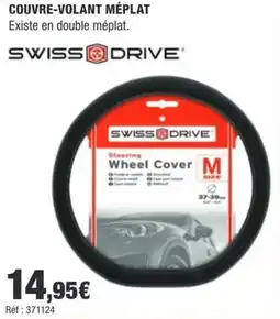 Autobacs SWISS DRIVE Couvre-volant méplat offre