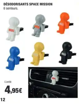 Autobacs DÉSODORISANTS SPACE MISSION offre