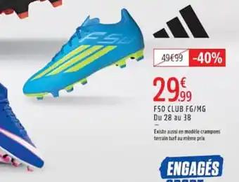 Adidas F50 CLUB FG/MG