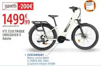 VTC ÉLECTRIQUE CROSOVER V Adulte