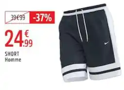Intersport Nike SHORT Homme offre