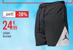 Intersport Jordan Short Homme offre