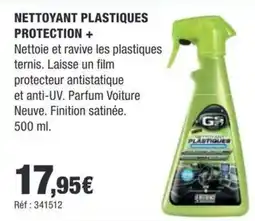 Autobacs G5 NETTOYANT PLASTIQUES offre